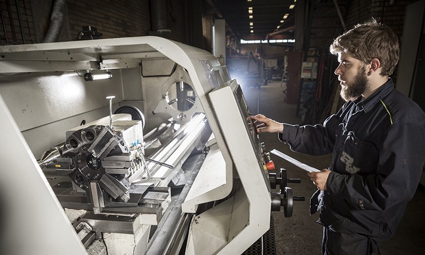 Svarvning av stora komponenter