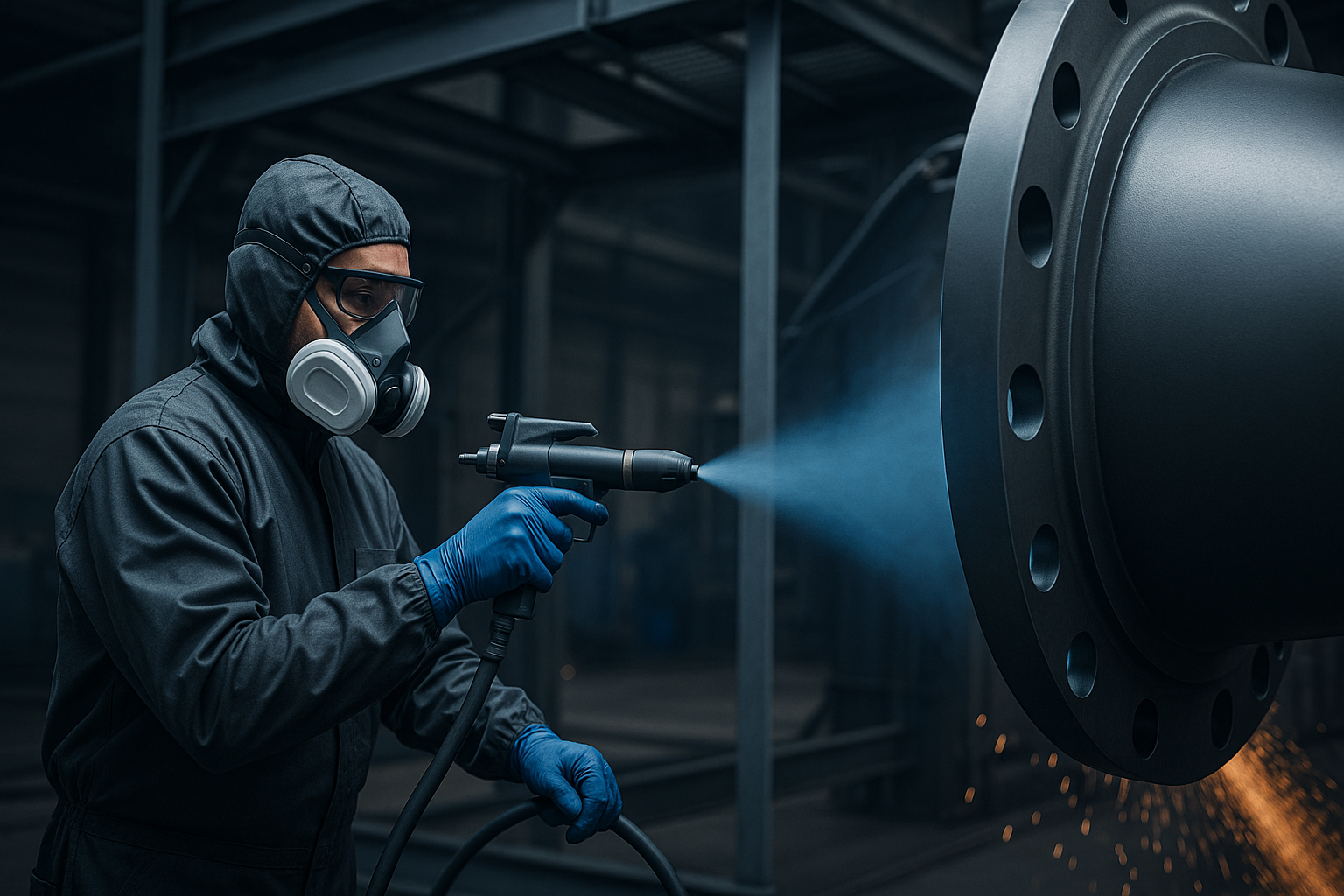 Industrilackerare till GMKAB Kiruna